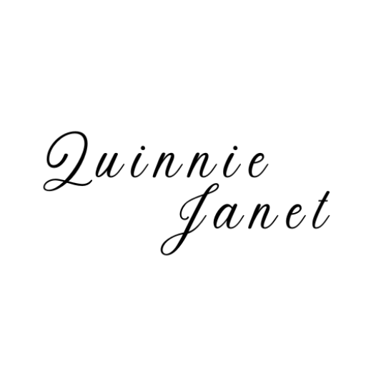 Quinnie Janet quiet business website logo